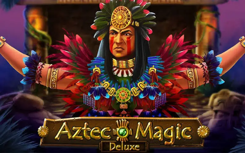 Tragamonedas Aztec Magic Deluxe de BGaming disponible en 1win Paraguay.
