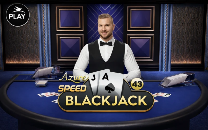 Mesa de Speed Blackjack de Evolution Gaming para partidas rápidas en 1win Paraguay.