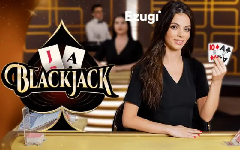 Mesa exclusiva de Blackjack VIP desarrollada por Ezugi en el casino 1win Paraguay.