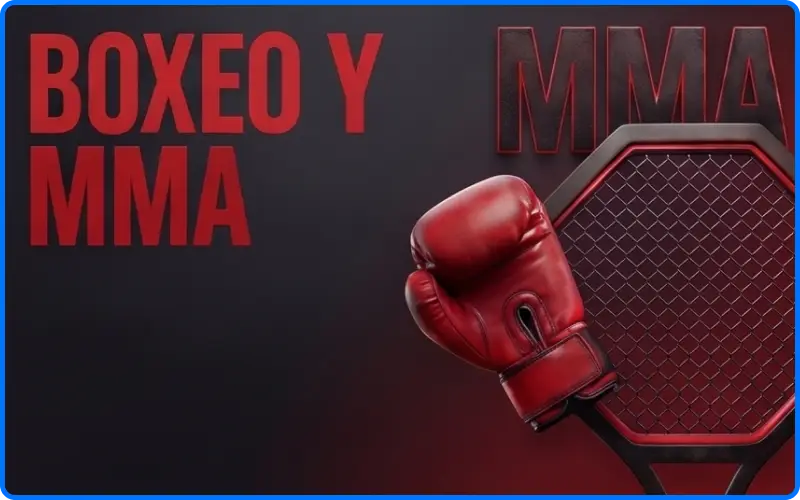 Apuestas en combates de boxeo y artes marciales mixtas (MMA) en 1win Paraguay.