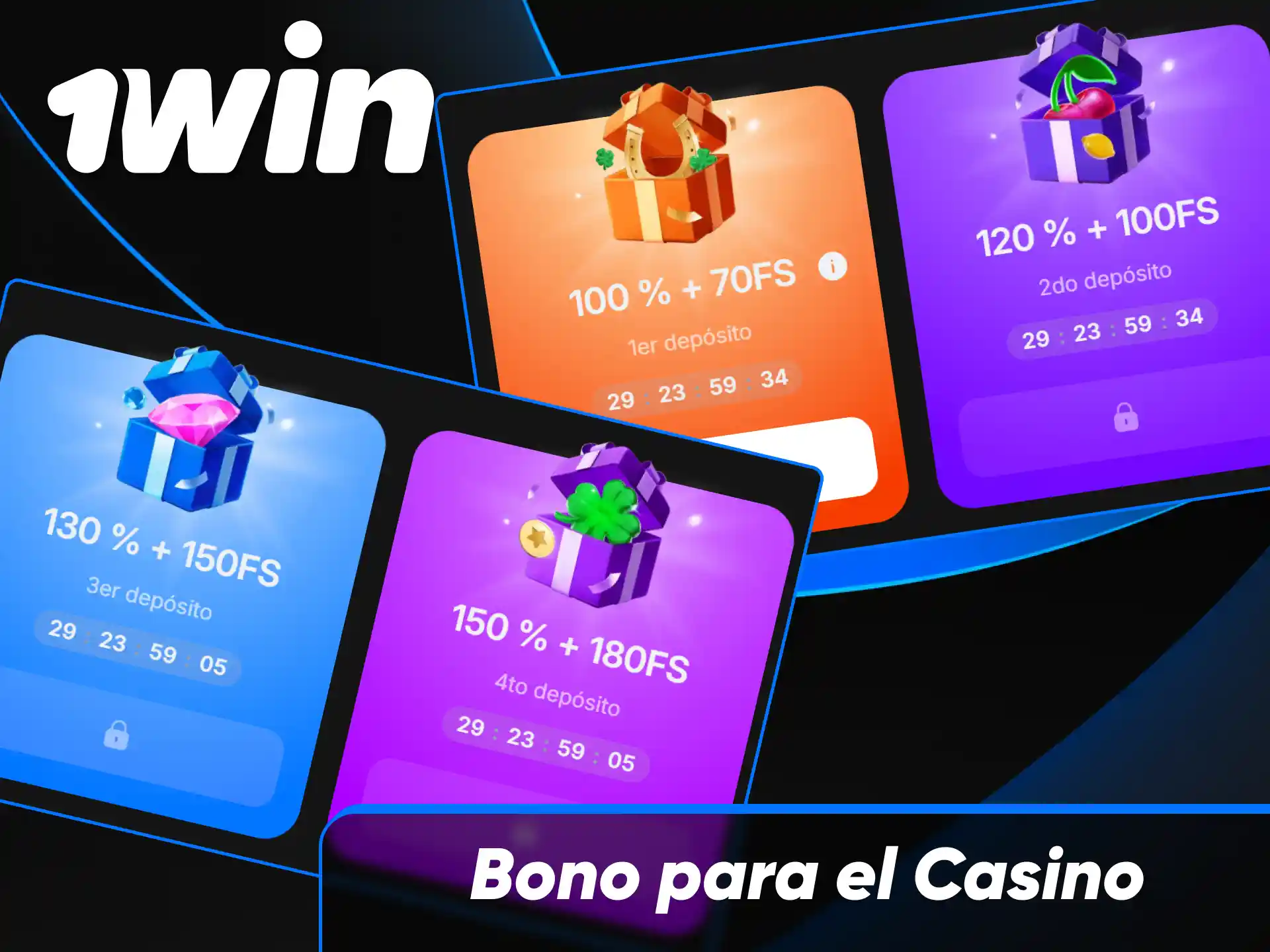 Ofertas y bonos especiales para jugar en el casino en vivo de 1win Paraguay.