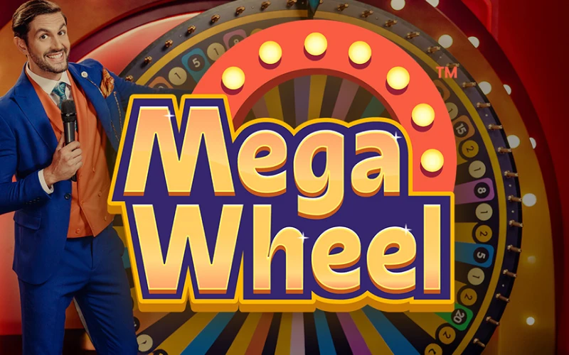 Juego de rueda de la fortuna en vivo Mega Wheel en la plataforma 1win Paraguay.