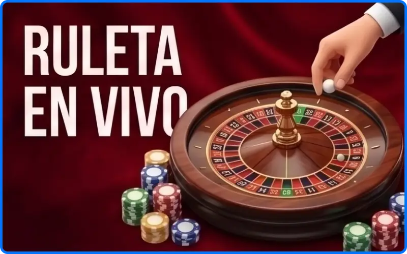 Mesas de ruleta en vivo transmitidas en tiempo real en el casino 1win Paraguay.