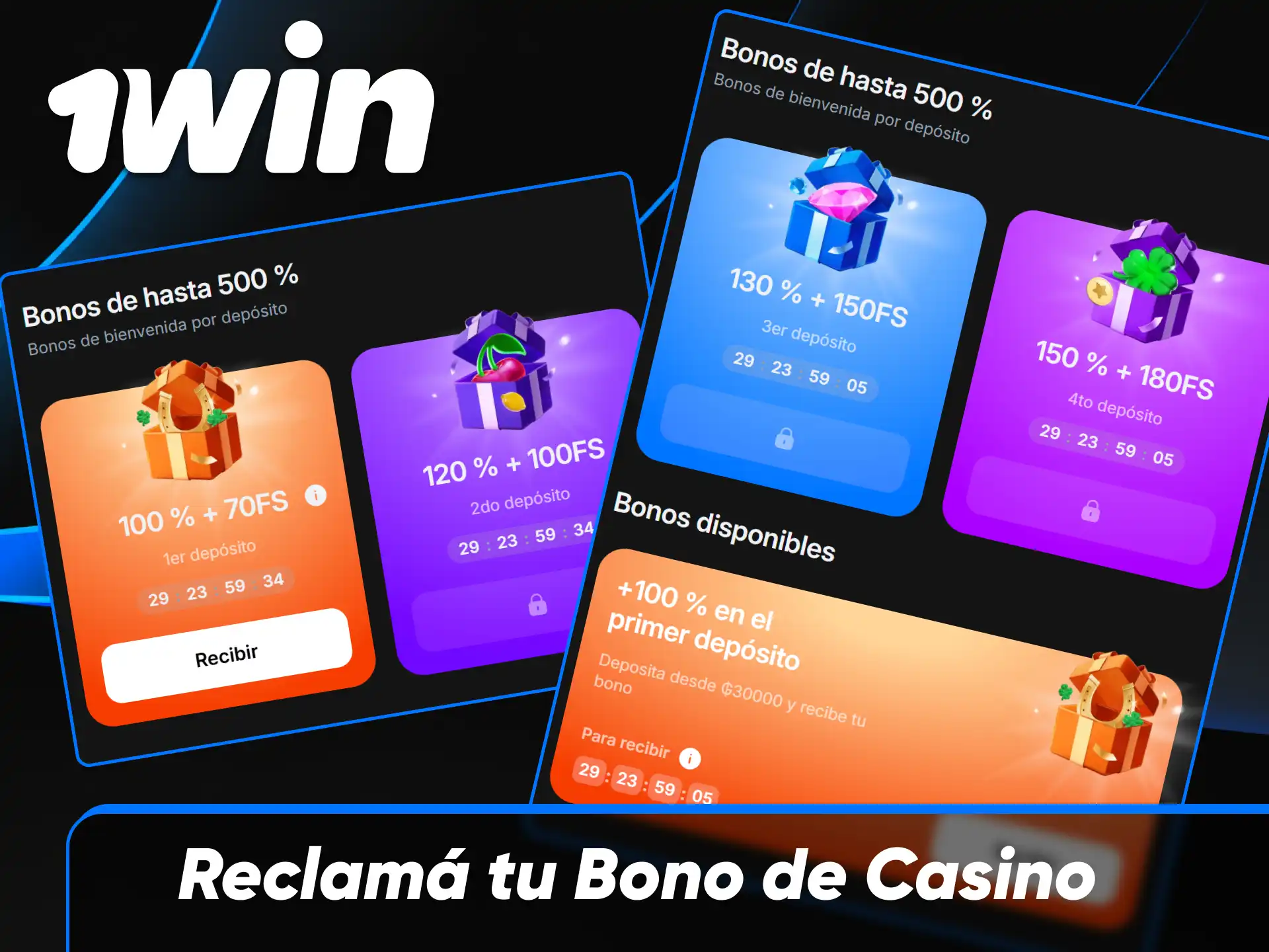 Promoción y bono de bienvenida para jugar a la ruleta en el casino online 1win Paraguay.