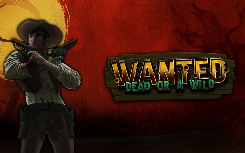 Tragamonedas de temática del Oeste Wanted Dead or a Wild en 1win Paraguay.